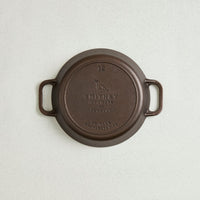 12" Dual Handle Cast Iron Skillet