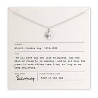 Dandelion Wishes Necklace | Silver