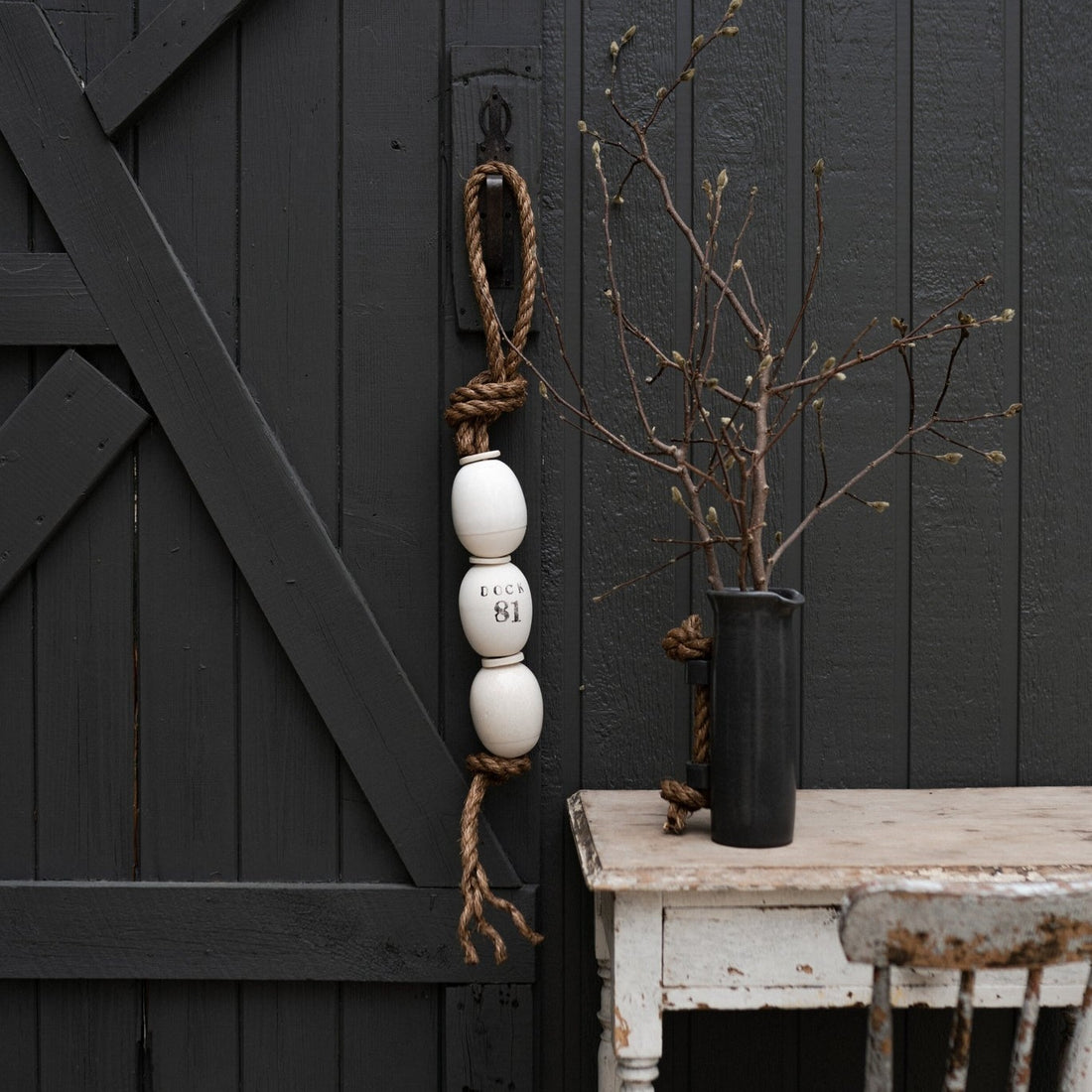 Trio of Buoy | White