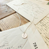Paw Print Necklace | Silver