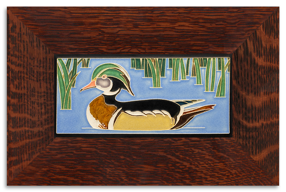 Motawi Wood Duck - 4x8 – The Artisan's Bench