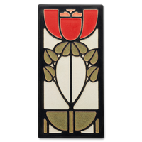 Motawi Bell Flower in Red - 4x8