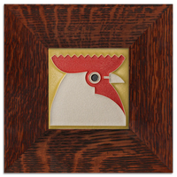 Motawi Rooster in Yellow - 4x4