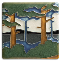Motawi Pine Landscape Summer Valley - 4x4