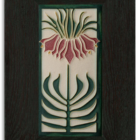 Motawi Persian Lily in Red - 4x8 (Discontinued)