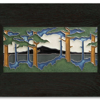 Motawi Pine Landscape Summer Horizontal - 4x8