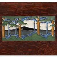 Motawi Pine Landscape Summer Horizontal - 4x8