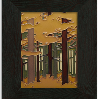 Motawi Autumn Woodland - 6x8
