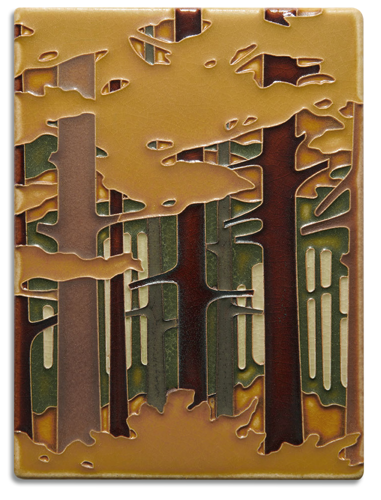 Motawi Autumn Woodland - 6x8 – The Artisan's Bench