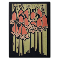 Motawi Maggie's Garden in Green - 6x8