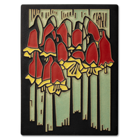 Motawi Maggie's Garden in Mint - 6x8