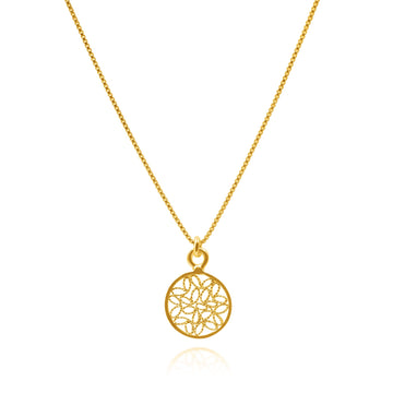 Alice Pendant Necklace | Gold