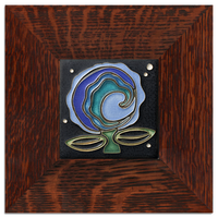 Motawi Cosmic Bloom in Blue - 4x4