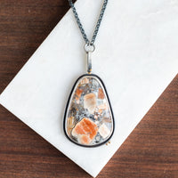 Tabu Jasper Galaxy Orbit Necklace