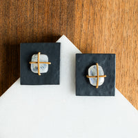 Moonstone Large Bolted Studs no.2