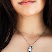 White Buffalo & Sierra Nevada Turquoise Necklace