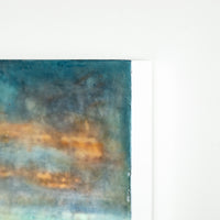 Couple On Beach | 6x8 Encaustic