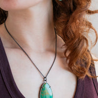 Large Sonoran Elisa Turquoise Necklace