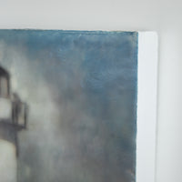 Lighthouse | 6x8 Encaustic