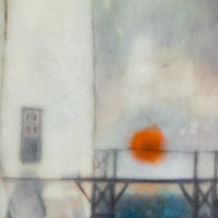 Lighthouse | 6x8 Encaustic