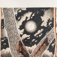 The Sentinel | Drawing on Wood