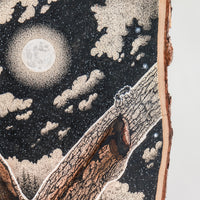 The Sentinel | Drawing on Wood