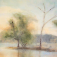 Day Reflection | 6x8 Encaustic