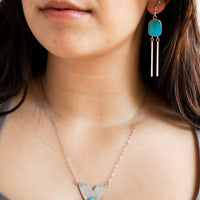 Royston Turquoise V Necklace