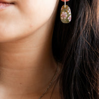 Cosmos Enamel Earrings