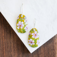 Cosmos Enamel Earrings