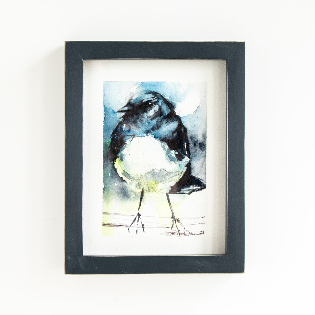 Junco on a Wire | 7x9