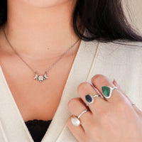 Moon Phase Charm Necklace