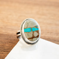 Size 9 | Royston Ribbon Oval Ring