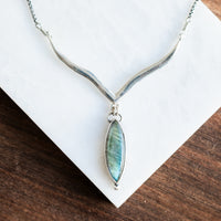 Labradorite Arabesque Necklace