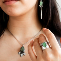 Size 8 | Mint Kyanite Stacking Rings