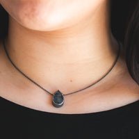 Rainbow Moonstone Quartz Crown Necklace