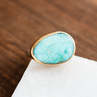 Size 7 | Hubei Turquoise Ring no.2