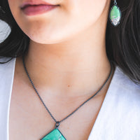 Variscite & Mother of Pearl Necklace