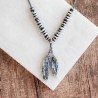 Peridot 18k Lunar Sprout Necklace