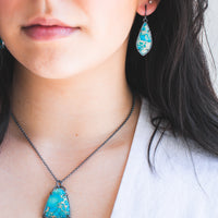 Sea Sediment Jasper Earrings