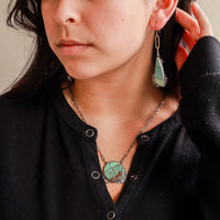 Garden Party Asymmetrical Earrings