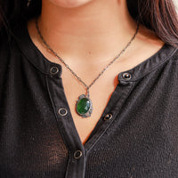 Serpentine Forest Floor Necklace