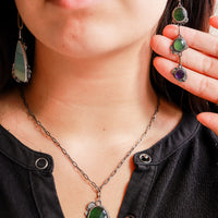 Garden Party Asymmetrical Earrings