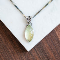 Prehnite Persephone Necklace no.2