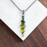 Tourmaline Multi Persephone Necklace no.1