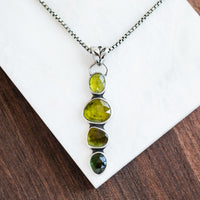 Tourmaline Multi Persephone Pendant no.2