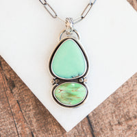 Australian & Desert Bloom Variscite Necklace