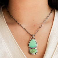 Australian & Desert Bloom Variscite Necklace