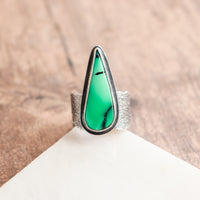 Size 8 | Variscite Teardrop Ring
