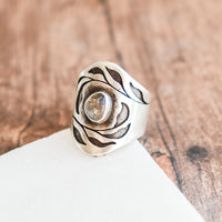Size 9 | Iolite Botanical Ring